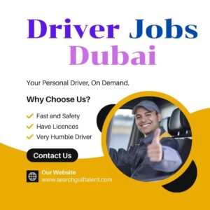 Driver Jobs in Dubai UAE